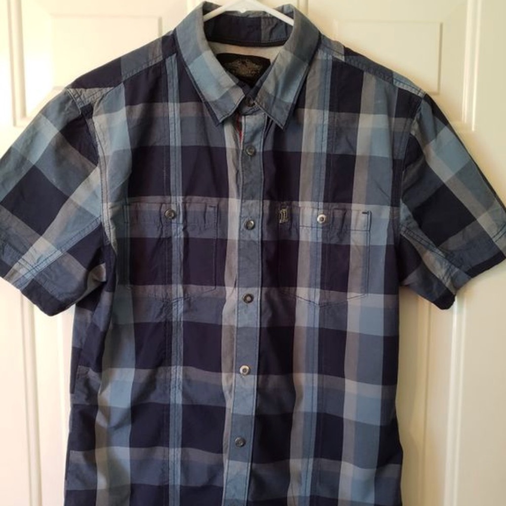 Harley Davidson Men’s Plaid Shirt